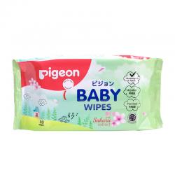 Pigeon Baby Wipes Sakura Extract 50s