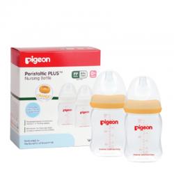 Pigeon Botol Susu PP Wide Neck Orange 160ml - 2pcs