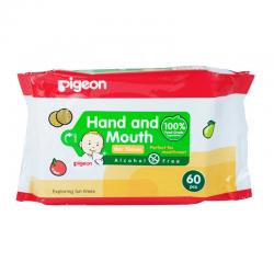 Pigeon Hand and Mouth Wet Tissue 60s