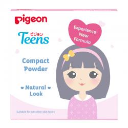 Pigeon Teens Compact Powder Natural Look Natural 14gr