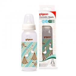 Pigeon Botol PP RP Silicone Nipple Type S Batik Merak 240ml