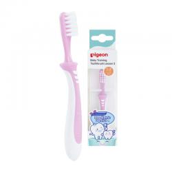 Pigeon Training Toothbrush Lesson 3 Pink