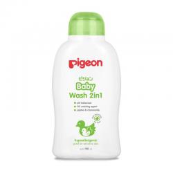 Pigeon Baby Wash 2in1 Jojoba and Chamomile Hypoallergenic 150ml