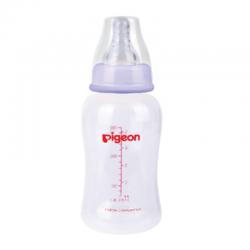 Pigeon Botol Susu PP Clear Streamline Purple 150ml