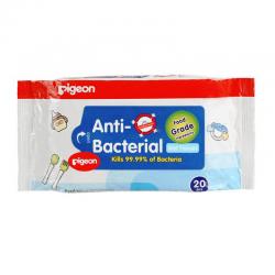 Pigeon Anti-Bacterial Wet Tissue 20s