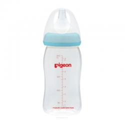 Pigeon Botol Susu PP Wide Neck Blue 240ml