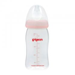 Pigeon Botol Susu PP Wide Neck Pink 240ml