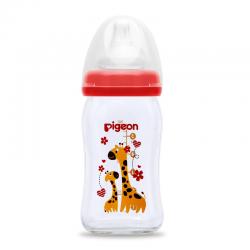 Pigeon Botol Susu Kaca Wide Neck Jerapah 160ml