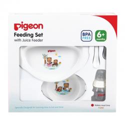 Pigeon Feeding Set With Juice Feeder