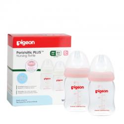 Pigeon Botol Susu PP Wide Neck Pink 160ml - 2pcs