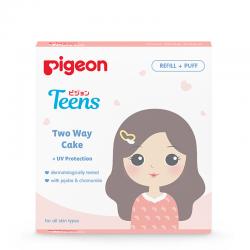 Pigeon Two Way Cake UV Protection Beige Refill 14gr