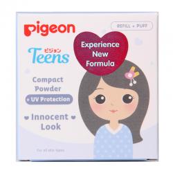 Pigeon Refill Compact Powder UV Protection Natural 14gr
