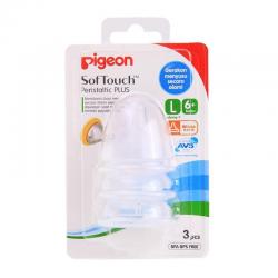 Pigeon Soft Touch Peristaltic Plus Nipple 3s L