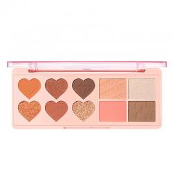 PinkFlash OhMyLove Multiple Face Palette PFM02 #01 Mandarin Latte