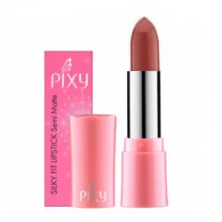 Pixy Silky Fit Lipstick 406 Hazel Grace 3.8gr