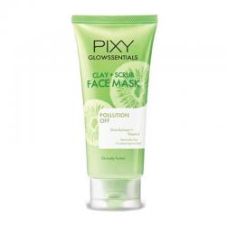 Pixy Glowssentials Clay+Scrub Face Mask (Pollution Off) 60gr
