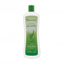 Placenta Whitening Hand & Body Gel Lotion Aloe Vera 500ml