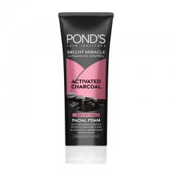 Ponds Bright Miracle Activated Charcoal Facial Foam 100gr