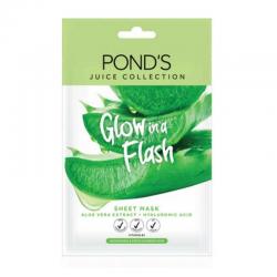 Ponds Juice Collection Sheet Mask Aloe Vera Extract plus Hyaluronic Acid 20gr