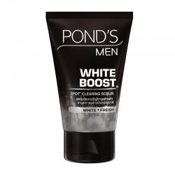 Ponds Men White Boost Face Scrub 100gr