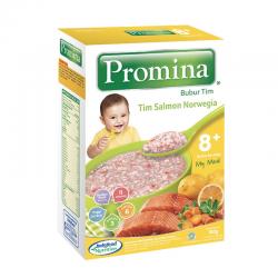 Promina Bubur Tim Salmon Norwegia 100gr