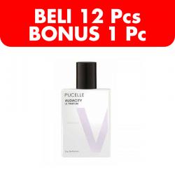 Pucelle Audacity Eau De Parfum Valorous 50ml (BELI 12pcs Bonus 1pc)