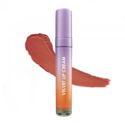 Purbasari Velvet Lip Cream 01. Peachy 4 gr