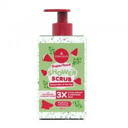 Purbasari Superfood Shower Scrub Watermelon & Moringa 280 ml