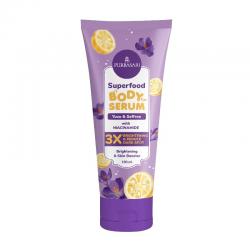 Purbasari Superfood Body Serum Yuzu & Saffron 180 ml