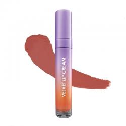 Purbasari Velvet Lip Cream 05. Hazelnut 4 gr