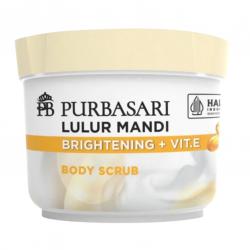 Purbasari Lulur Mandi Brightening + Vit.E Body Scrub 100gr