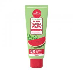 Purbasari Superfood Scrub Facial Wash Watermelon & Moringa 100 ml