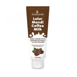 Purbasari Lulur Mandi Coffee Milk Tube 200gr
