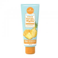 Purbasari Superfood Scrub Facial Wash Pineapple & Royal Jelly 100 ml