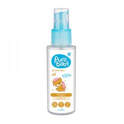 Pure Baby All Over Skin Oil Pump 100ml