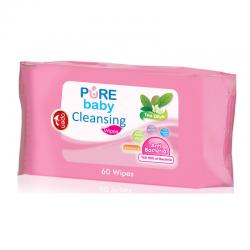 Pure Baby  Cleansing Wipes Tea Olive 60s