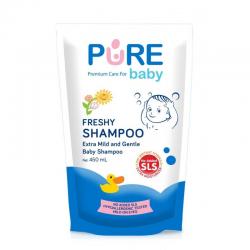 Pure Baby Shampoo Freshy Refill 450ml