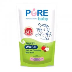 Pure Baby Wash 2 In 1 Fruity Refill 450ml (ED: Sep 23)