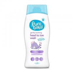 Pure Baby Gently Soothing Head to Toe Wash 200ml