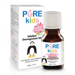 Pure Kids Inhalant Decongestant Oil Geranium 10ml
