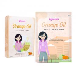 Qiansoto Peel-Off (Veety Series) Orange Oil & Vitamin Mask (6 Sachet @35ml)