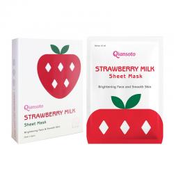Qiansoto Sheet Mask Strawberry (6 Sachet @35ml)
