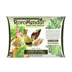Roro Mendut Masker Anti Acne Brotowali 40gr