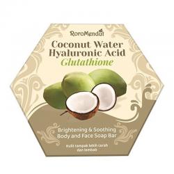 Roro Mendut Face and Body Soap Bar Coconut Water Hyaluronic Acid 50gr