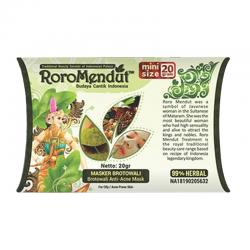 Roro Mendut Masker Anti Acne Brotowali 20gr