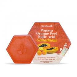 Roro Mendut Face and Body Soap Bar Papaya Orange Peel 50gr
