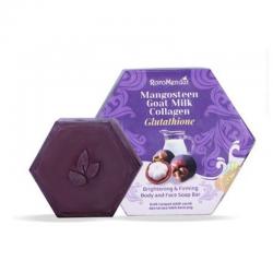 Roro Mendut Face and Body Soap Bar Mangosteen Goat Milk 50gr