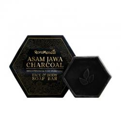 Roro Mendut Face and Body Soap Bar Asam Jawa Charcoal 50gr