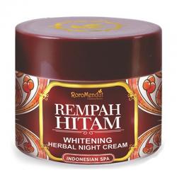 Roro Mendut Whitening Herbal Night Cream Rempah Hitam 15gr