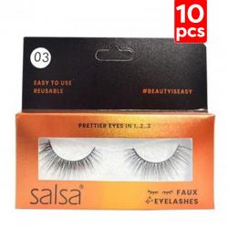 Salsa Cosmetics Faux Eyelashes No.03 (10pcs)